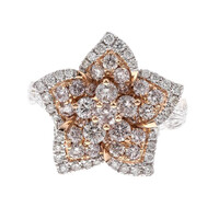 Bague en or et Diamant rose I1 (CIRARI)
