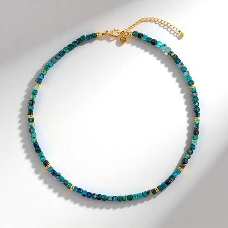 Collana in argento con Crisocolla