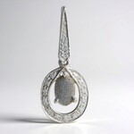 Ciondolo in argento con Spectrolite
