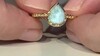 Bague en argent et Larimar