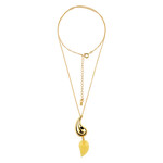 Baltischer Milky-Bernstein-Silberhalskette (dagen)