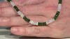 Collier en argent et Diopside de Russie