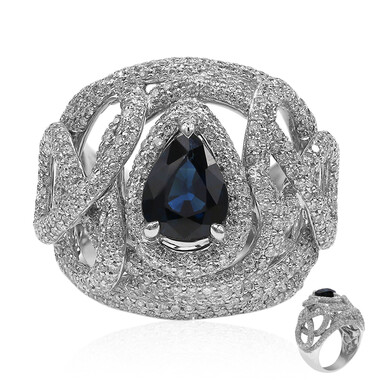 Blauer Saphir-Goldring (Estée Collection)