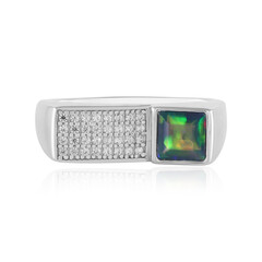 Anillo en plata con Ópalo de Mezezo (de Melo)