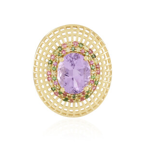 Lavendel-Amethyst-Silberanhänger (Ornaments by de Melo)