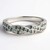 Anello placcato in platino con Diamante Fancy