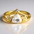 Anello in argento con Zircone