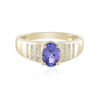 Anello in oro con Tanzanite