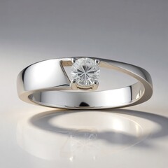 Anello in argento con Zircone (Pallanova)