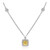 Collar en oro con Diamante amarillo SI2 (CIRARI)