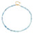 Collana in argento con Acquamarina