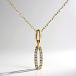 Collana in oro con Diamante I1 (H) (CIRARI)