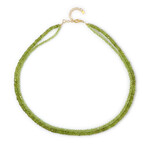 Collana in argento con Peridoto