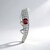 Pendentif en or et Spinelle rouge noble Luc Yen (AMAYANI)