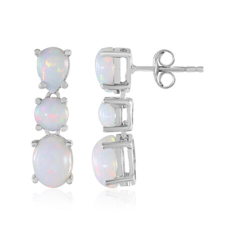 Orecchini in argento con Opale di Welo