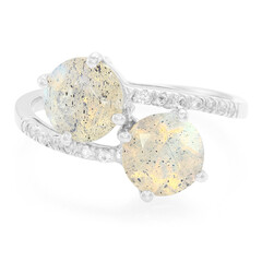 Spektrolith-Silberring