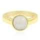 Bague en argent et Jadéite Blanche (Annette)