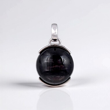 Colgante en plata con Hiperstena