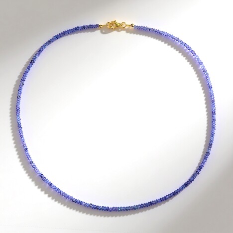 Collana in argento con Tanzanite