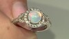 Zilveren ring met een Welo-opaal