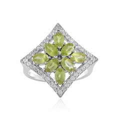 Bague en argent et Sphène