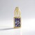 Ciondolo in oro con Tanzanite AAA (Ornaments by de Melo)