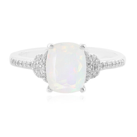 Anello in argento con Opale di Welo