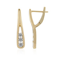 Boucles d'oreilles en or et Diamant SI1 (G) (Annette)