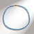 Collana in argento con Topazio Blu Cielo