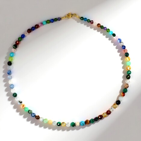 Collana in argento con Amazzonite