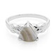 Bague en argent et Agate du Botswana