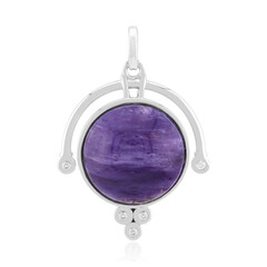 Ciondolo in argento con Charoite