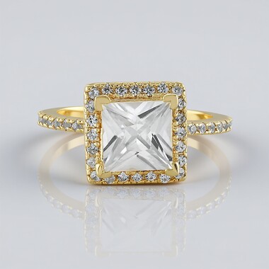 Anello in argento con Zircone