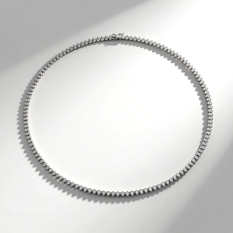 Collana in argento con Zircone (Adela Silber)