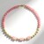 Collana in argento con Quarzo Rosa (Riya)