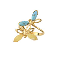 Bague en argent et Turquoise