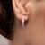 Orecchini in argento con Diamante VS1 (G) (Annette)