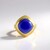 Ciondolo in argento con Calcedonio Blu (MONOSONO COLLECTION)