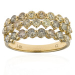 Anello in oro con Diamante Fancy SI2 (CIRARI)