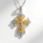 Collana in argento con Zircone (Dallas Prince Designs)