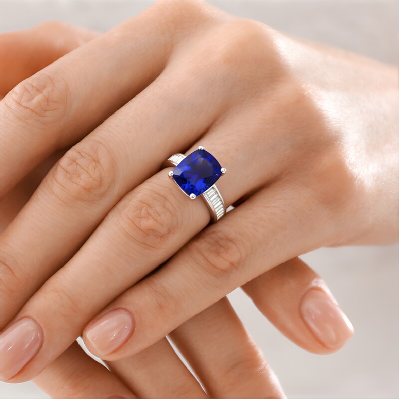 Bague en or et Tanzanite AAA (CIRARI)