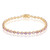 Zilveren armband met amethisten