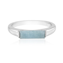 Brasilianischer Aquamarin-Silberring