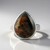 Anello in argento con Pietersite Dorata