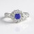Anello in argento con Tanzanite (Ornaments by de Melo)