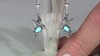 Pendientes en plata con Turquesa bella durmiente (Desert Chic)