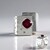 Anello in argento con Rubino del Madagascar (de Melo Essence)