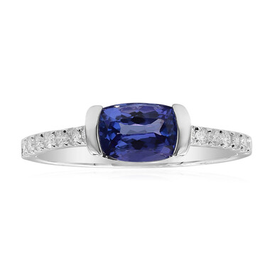 AAA-Tansanit-Goldring (CIRARI)