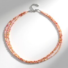 Collana in argento con Opale Rosa