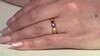 Anillo en plata con Rubí de Madagascar